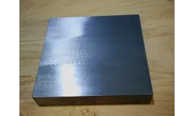 Base plana Acero para Martillear 10,2*10,2*,18cms / Herramientas bisutería