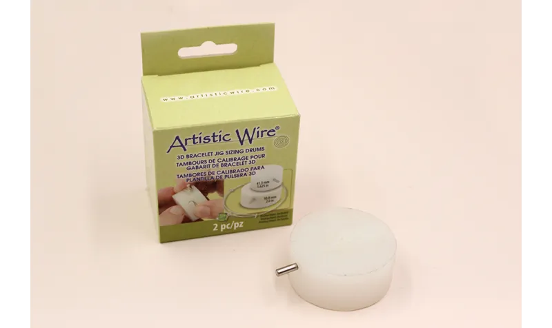 Doble disco de Nylon con Pivote para Pulseras / Herramientas bisutería