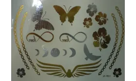 Plancha tatuajes 21*15 / Accesorios bisutería