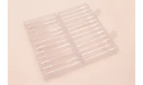 Caja de 17*9cms con 24 tubos / Organizadores bisutería