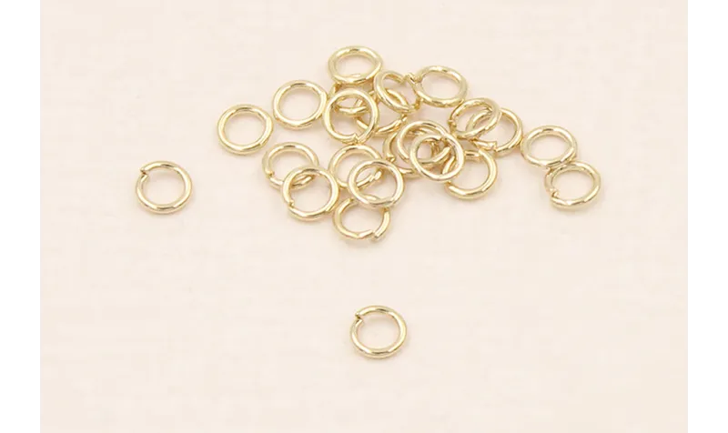 Arandela 2,5*0,4mm Baño Oro 18K y 3 micras espesor / Arandelas de Baño Oro 3 Micras 18K