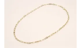 Collar completo eslabones 435*3,5mm / Bases de Collares de Baño Oro 3 Micras 18K