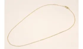 Collar completo 435*1,5mm  Baño Oro / Bases de Collares de Baño Oro 3 Micras 18K