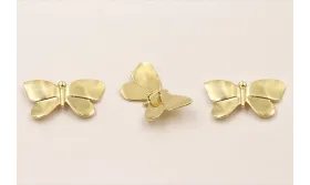 Colgante Mariposa anilla 30*16mm Baño Oro 3M18K / Cuentas Metálicas de Baño Oro 3 Micras 18K