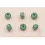 Donut Cristal 6*4mm  Color verde /Cuentas de  Cristal 