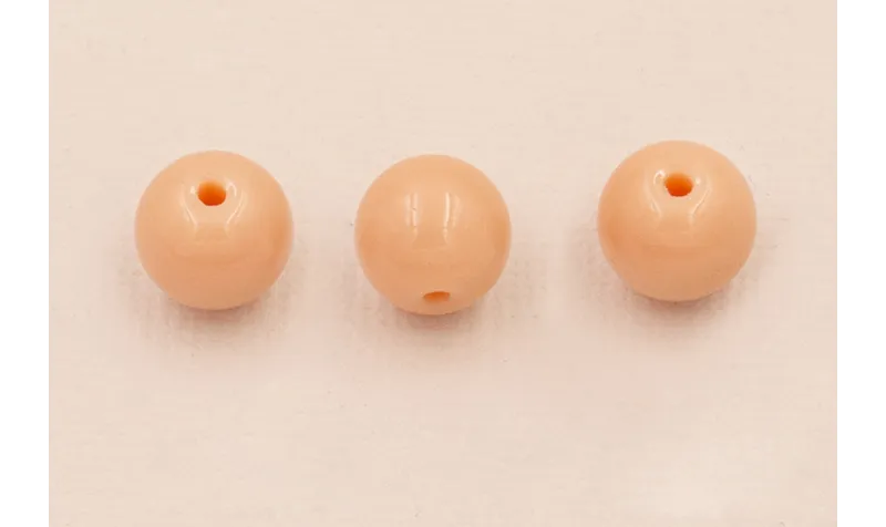 Bola Cristal 10mm Rosa Palo /Cuentas de  Cristal 