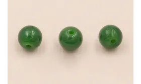 Bola Cristal 8mm color verde /Cuentas de  Cristal 