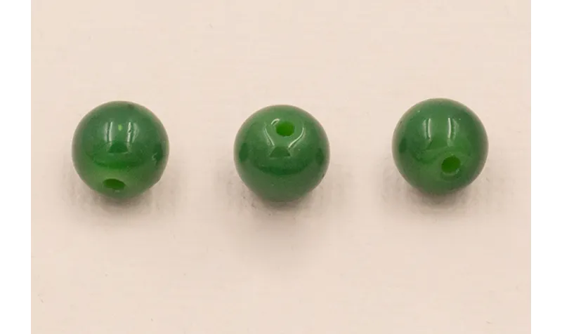 Bola Cristal 8mm color verde /Cuentas de  Cristal 