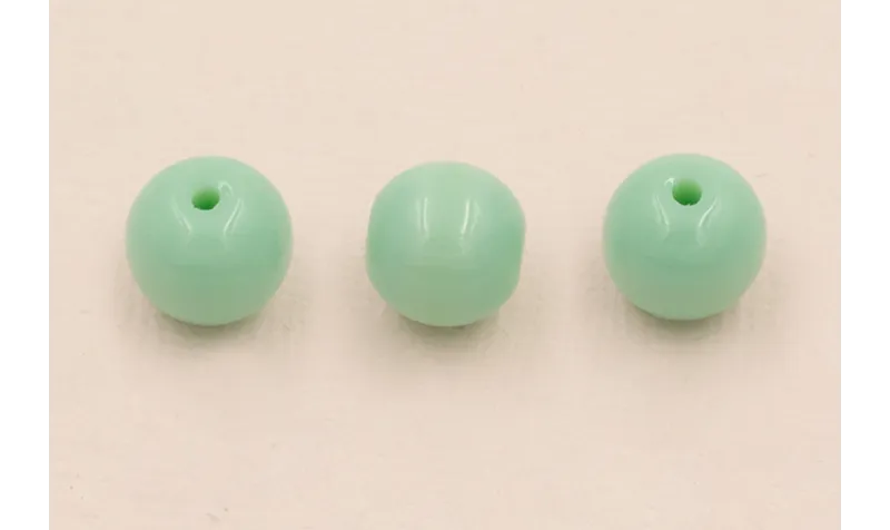 Bola Cristal 10mm Verde Turquesa /Cuentas de  Cristal 