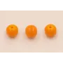 Bola Cristal 8mm color Naranja claro /Cuentas de  Cristal 