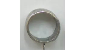 Argolla con anilla para pañuelos 30mm diámetro / Cuentas Metálicas de Latón / Zamak