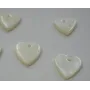 Corazón 10*10mm /Cuentas de  Nacar 
