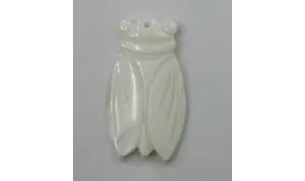 Escarabajo Nacar 30*22 /Cuentas de  Nacar 