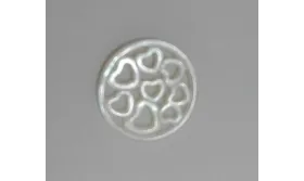 Dico Nacar 17mm diametro /Cuentas de  Nacar 