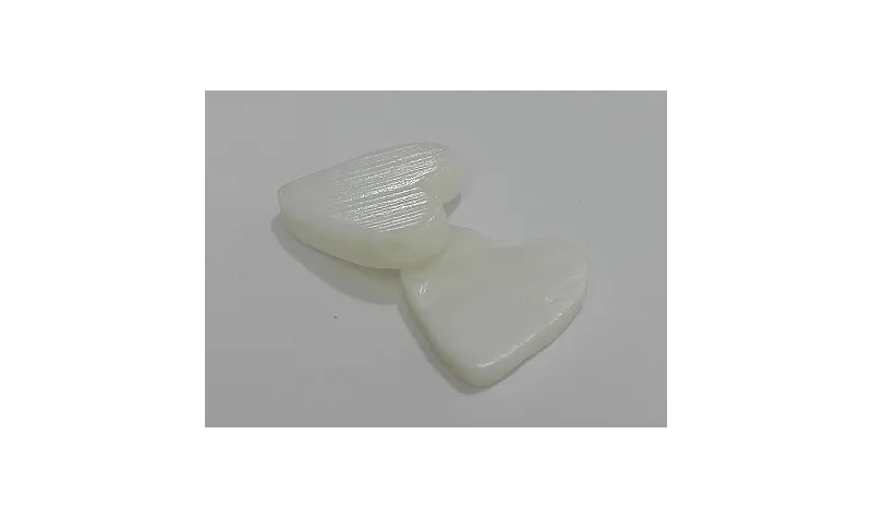 Corazón Nacar 12*12*2mm /Cuentas de  Nacar 