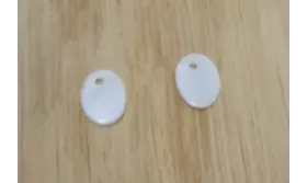 Ovalo Nacar 6*8mm /Cuentas de  Nacar 