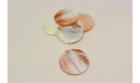 Disco Nacar 50mm diámetro /Cuentas de  Nacar 