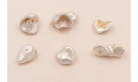 Chip MadrePerla -Gris /Cuentas de  Nacar 