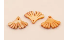 Colgante pétalos Nacar 18/11 /Cuentas de  Nacar 