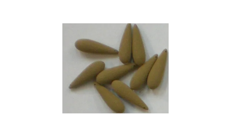 Lágrima aterciopelada beige /Cuentas de  Plástico / Resina 