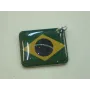 Bandera Brasil 22*18 /Cuentas de  Plástico / Resina 