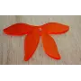 Metacrilato: Pétalos Naranja 75*45mm /Cuentas de  Plástico / Resina 