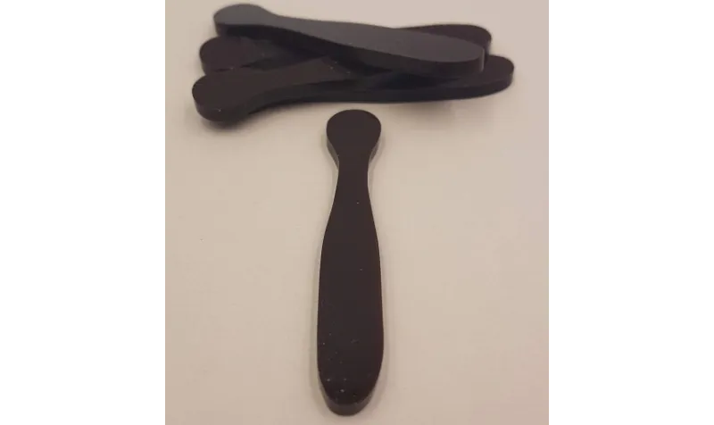 Pivote Metacrilato 54*9mm Marrón /Cuentas de  Plástico / Resina 