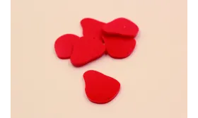 Fresa Metacrilato Roja 32*27mm /Cuentas de  Plástico / Resina 