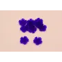 Flor Metacrilato 13mm diámetro Morado /Cuentas de  Plástico / Resina 
