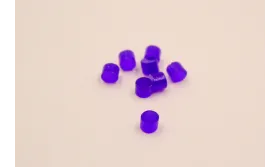 Punto Metacrilato 3mm diámetro Morado /Cuentas de  Plástico / Resina 