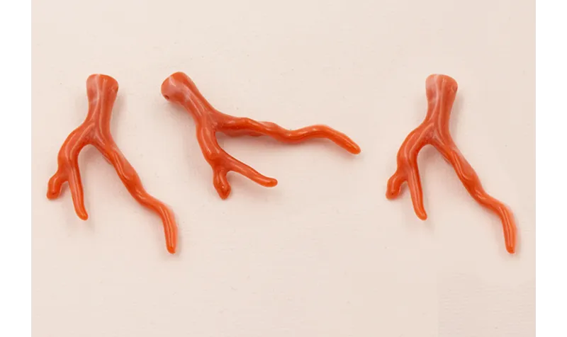 Rama Coral 50*35mm Veteado Rosa Coral