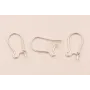 PENDIENTE PLATA LEY HIPPIE SENCILLO / Base Pendientes 