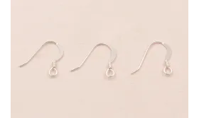 GANCHO HIPPIE PLATA LEY / Base Pendientes 