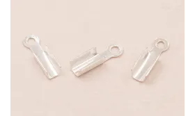 TERMINAL PLATA LEY GRAPA ANLLA PLATA / Terminales de Plata 925