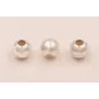 Bola lisa 8mm PLATA / Cuentas Metálicas de Plata 925