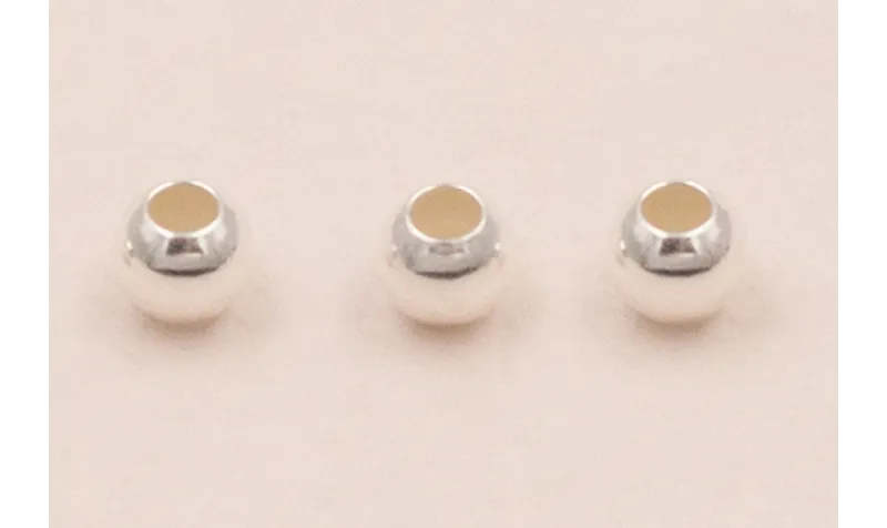 Chafa 2,5mm PLATA / Grapas de Plata 925