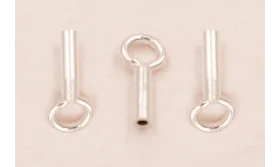 Terminal 8mm long. / Terminales de Plata 925