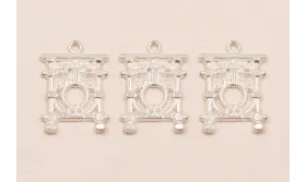 Pieza Barandilla DONOSTI Plata 925 20*15mm / Cuentas Metálicas de Plata 925