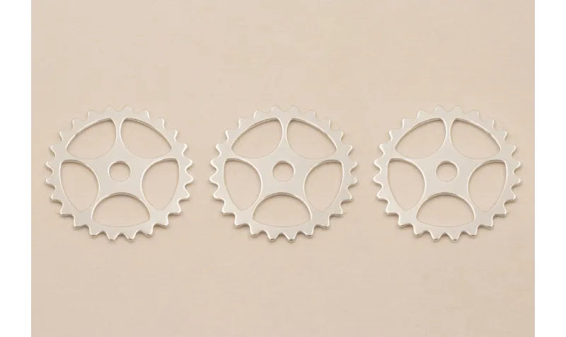 Colgante Catalina Bicicleta Plata 925 24*24mm / Cuentas Metálicas de Plata 925