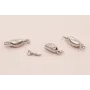 Cierre Clip Plata 925 12*4mm / Cierres de Plata 925
