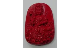 Pieza Piedra tallada 62*42*10mm / Semipreciosas de 