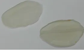 Piedra Agatha opalina 55-60*40mm / Semipreciosas de 