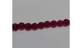 Bola facetada JADE 4mm Morado / Semipreciosas de 