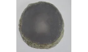 Chapa Agatha mate 9,5cms GRIS / Semipreciosas de 