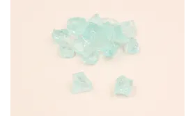 Cristal cuarzo craqueado Azulado / Semipreciosas de 