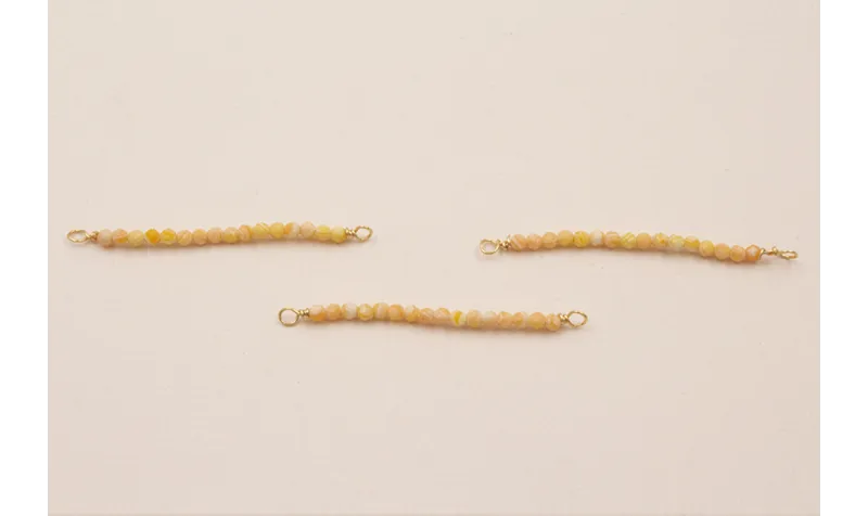 Bastón de 40mm con piedra Cuarzo Melocotón