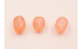 Ovalo Irregular Cuarzo 10*7*7 Color Salmon / Semipreciosas de 