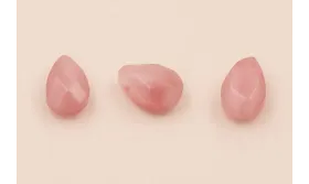 Gota Cuarzo facetado 10*6mm Morado / Semipreciosas de 