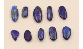 Gota lapislazuli 10-20 * 5-7mm / Semipreciosas de 
