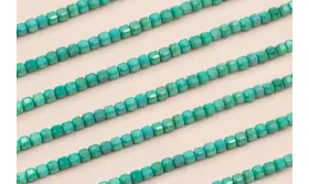 Cubo de piedra amatista de 5*5mm / Semipreciosas de 